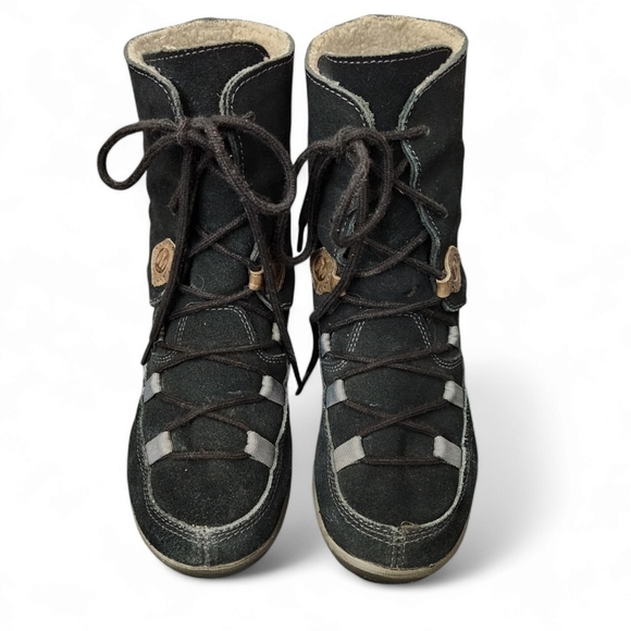 MERRELL Emery Lace black women's winter boots size 7.5 - Picture 6 of 11